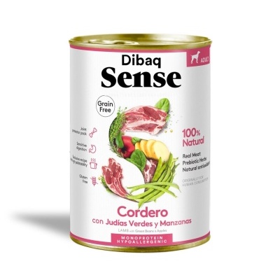 Dibaq Sense Cordeiro 380g -  Hipoalergênica