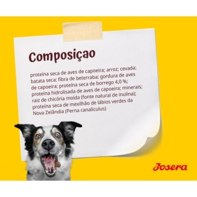 Josera Optiness - Borrego - Ração seca para cão adulto médio/grande