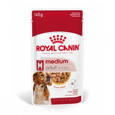 Royal Canin Medium Adult - Alimento em molho para cão adulto de porte médio