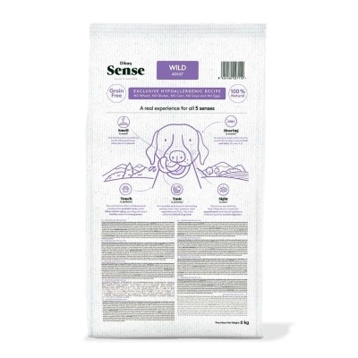 Dibaq Sense Grain Free Wild - Hipoalergênica - Veado e Javali