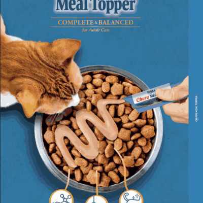 Churu Meal Topper Gatos - Atum 4 x 14g