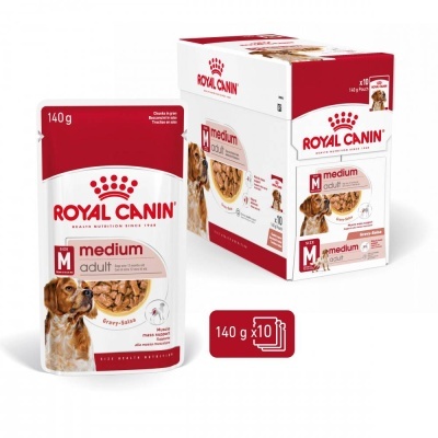 Royal Canin Medium Adult - Alimento em molho para cão adulto de porte médio