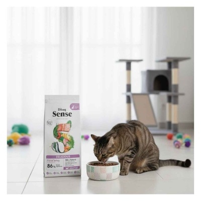 Dibaq Sense Cat Delicious Peixe & Peru Gato Adulto Grain Free
