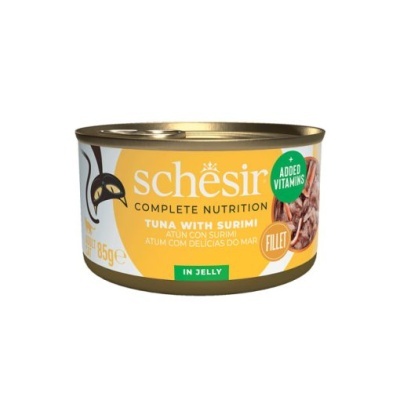 Schesir Atum & Surimi – Delícia do Mar para Gatos Adultos (85g)