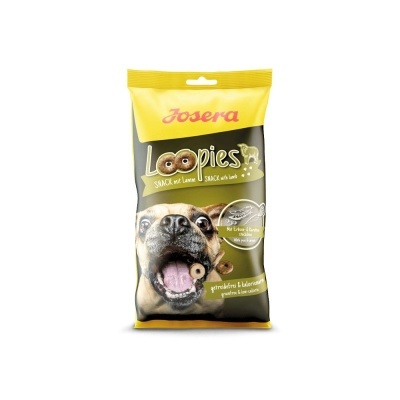 Josera Loopies – Snacks Crocantes para Cão - Sabor a Borrego