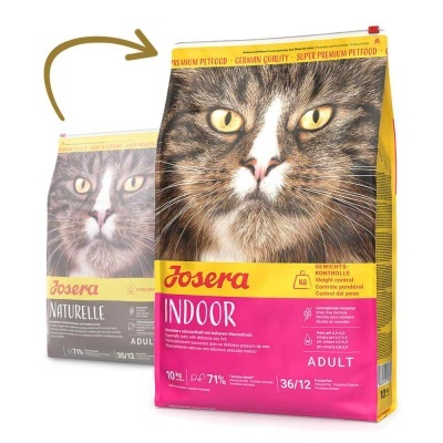 Josera Indoor – Ração Seca Sem Cereais para Gatos Adultos Esterilizados