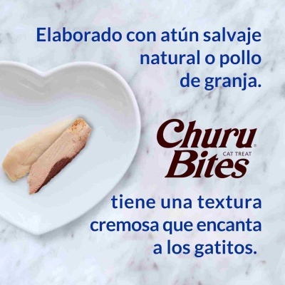 CHURU CAT BITES RECEITA DE ATUM 3 x 10g