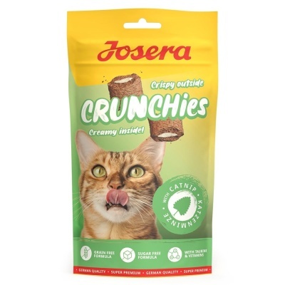 Josera Crunchies Catnip - Snack de Erva-Gateira Sem Cereais para Gato 60g