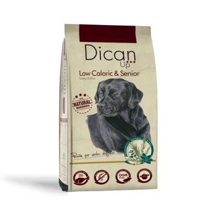 Dican Up Baixo Calórico / Sénior – Ração Light para Cães