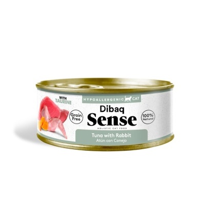 Dibaq Sense Cat Atum e Coelho com Abóbora 70g