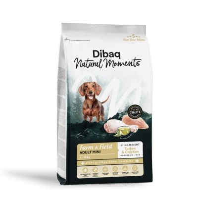 Dibaq Natural Moments 5 Star Peru e Frango - Adulto Raças Pequenas