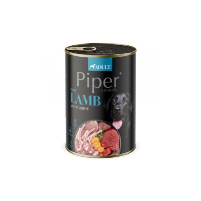 Piper Patê para Cão Adulto – Borrego & Cenoura 400g