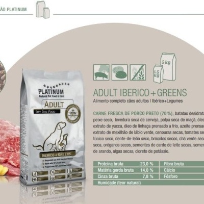 Platinum Adulto Porco Ibérico