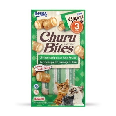 CHURU CAT BITES RECEITA DE ATUM 3 x 10g