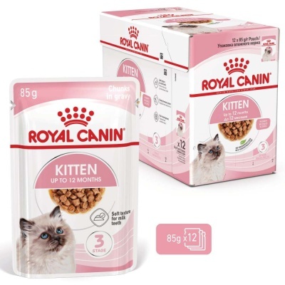 Royal Canin Kitten - Alimento em molho para gatinhos