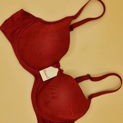 Soutien | Sedutor, padrão acetinado floral | Simel RR174