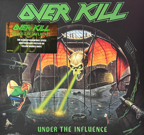 Overkill – Under The Influence Vinyl, LP, Album,Yellow Marble Overkill – Under The Influence Vinyl, LP, Album,Yellow Marble