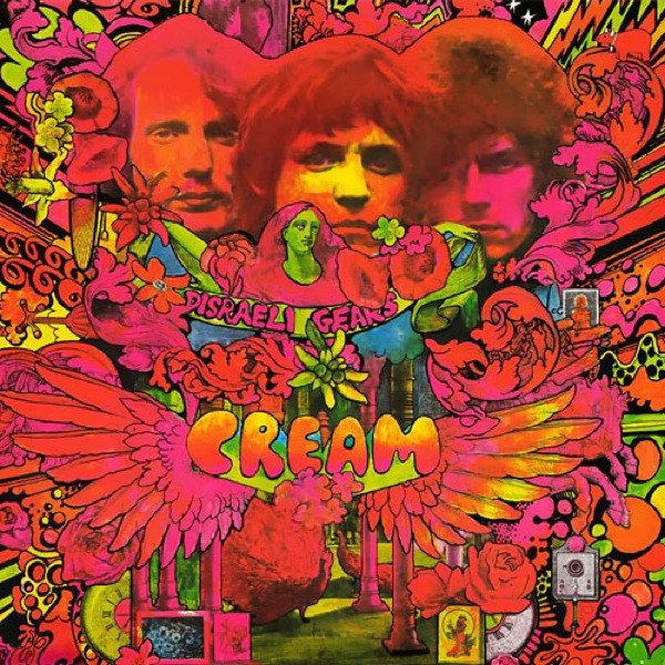 Cream (2) – Disraeli Gears Vinyl, LP, Album, Reissue, Mono, 180g, capa relevo Cream (2) – Disraeli Gears Vinyl, LP, Album, Reissue, Mono, 180g, capa relevo
