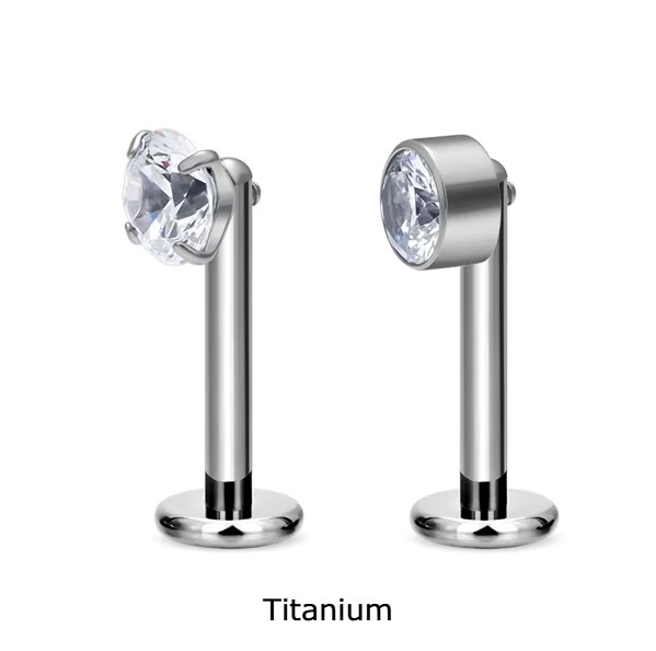 Joia de Titanio para piercing californiano orelha TCA Joia de Titanio para piercing californiano orelha TCA