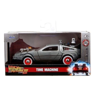 Carro Back to the Future III  DeLorean Time Machine Free Rolling