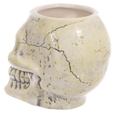 Caneca de cerâmica forma de Caveira Antiga MUG217