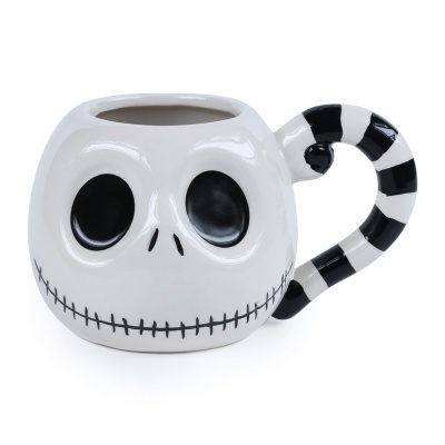 Caneca forma Jack Skellington