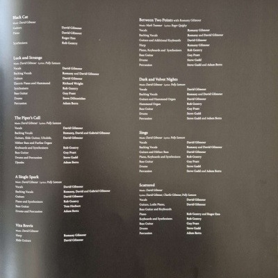 David Gilmour – Luck And Strange Vinyl, LP, Album, Stereo