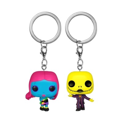 Funko Pocket Pop! Jack and Sally Blacklight (Special Edition)