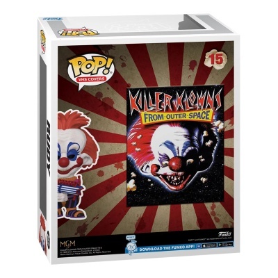 Funko Pop VHS Cover - Killer Klowns From Outer Space - Rudy Special Edition #15 CAIXA DANIFICADA