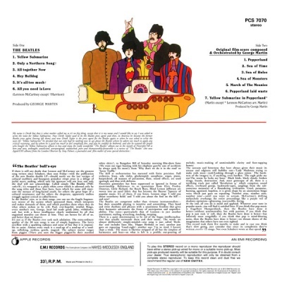 The Beatles – Yellow Submarine Vinyl, LP, Album, Reissue, Remastered, Stereo, 180g