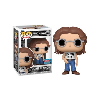 Funko Pop John Lennon  Exclusive Fall Convention 2021 #240