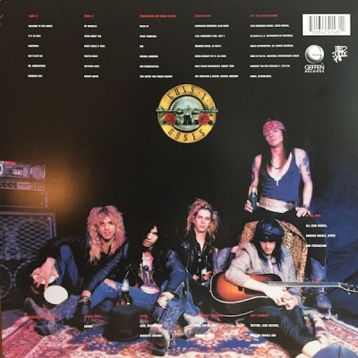 Guns N' Roses – Appetite For Destruction Vinyl, LP, Album, Reissue, 180 gram