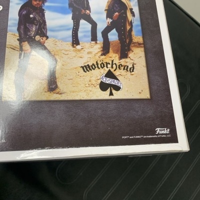 Funko POP! Albums Motorhead Ace Of Spades #08 caixa danificada