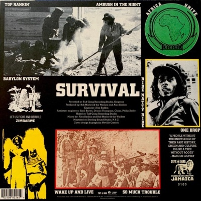 Bob Marley & The Wailers – Survival Vinyl, LP, Album, Limited Edition, Numbered, Reissue