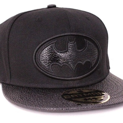 DC Comics Batman Cap - Leather Symbol
