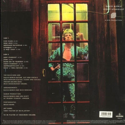David Bowie – The Rise And Fall Of Ziggy Stardust And The Spiders From Mars Vinyl, LP, Album Stereo, 180 Gr