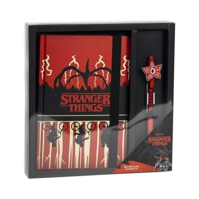 Diário Stranger Things stationery set
