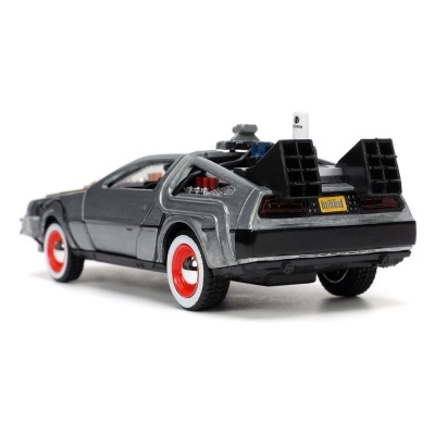 Carro Back to the Future III  DeLorean Time Machine Free Rolling