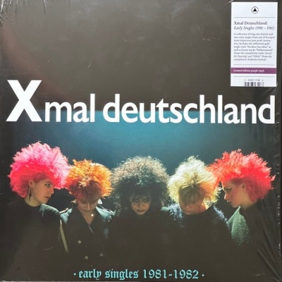 Xmal Deutschland– Early Singles (1981 - 1982) Vinyl, LP, Compilation, Limited Edition, Stereo, Purple Opaque