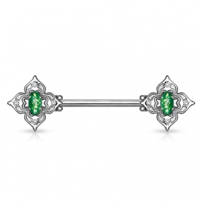 Barra de mamilo em aço KB088