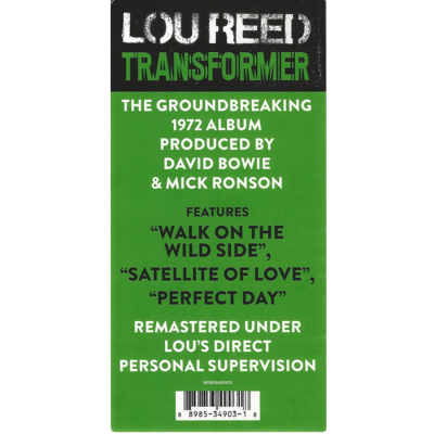 Lou Reed – Transformer Vinyl, LP, Album