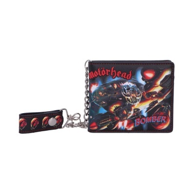 Carteira com corrente -Motorhead Wallet Black Bomber - Nemesis Now