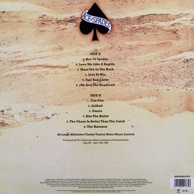 Motörhead – Ace Of Spades - Vinyl, LP, Album, Reissue, 180 Gr