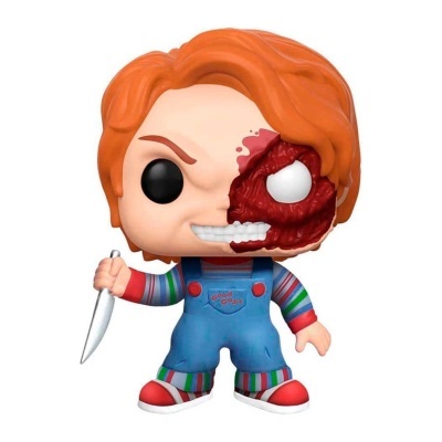 Funko Pop Childs Play 3 Chucky (Half Face) Special Edition #798