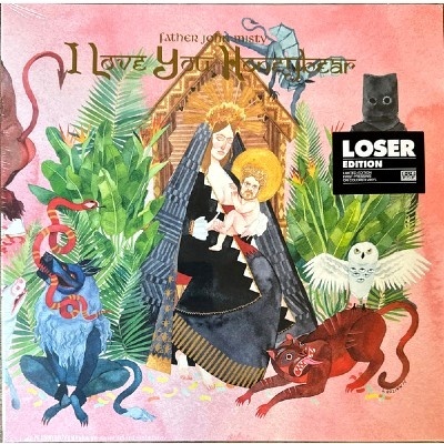 Father John Misty – I Love You, Honeybear Vinyl, LP, Album, Limited Edition, Red Pearlescent