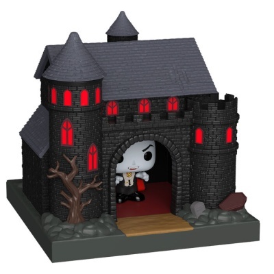 Funko POP Bitty Town Universal Monsters Drácula and Castle