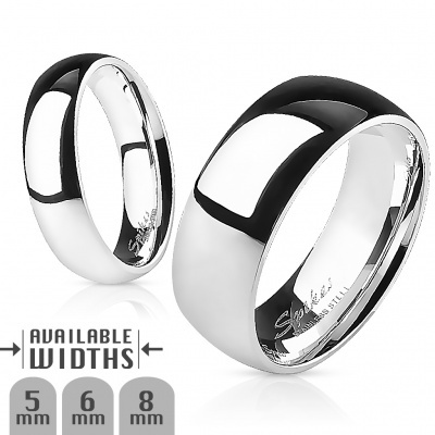 Anel  de aço 316L vários tamanhos e larguras R001