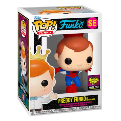Funko Pop Freddy Funko as Spider-Man - Blacklight Battle 4000 pcs