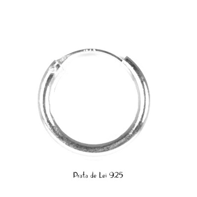 Argola 3mm lisa de prata AL_015000