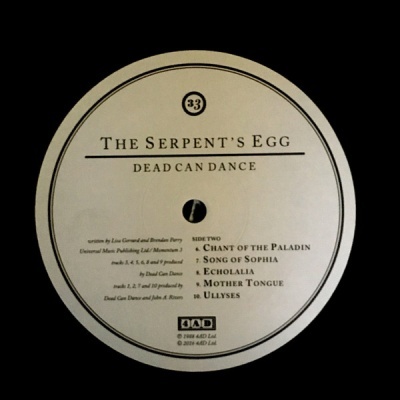 Dead Can Dance – The Serpent's Egg Vinyl LP Album